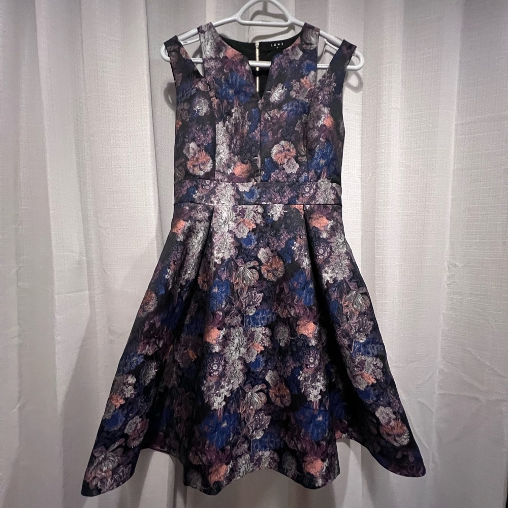 Luna formal mini dress
